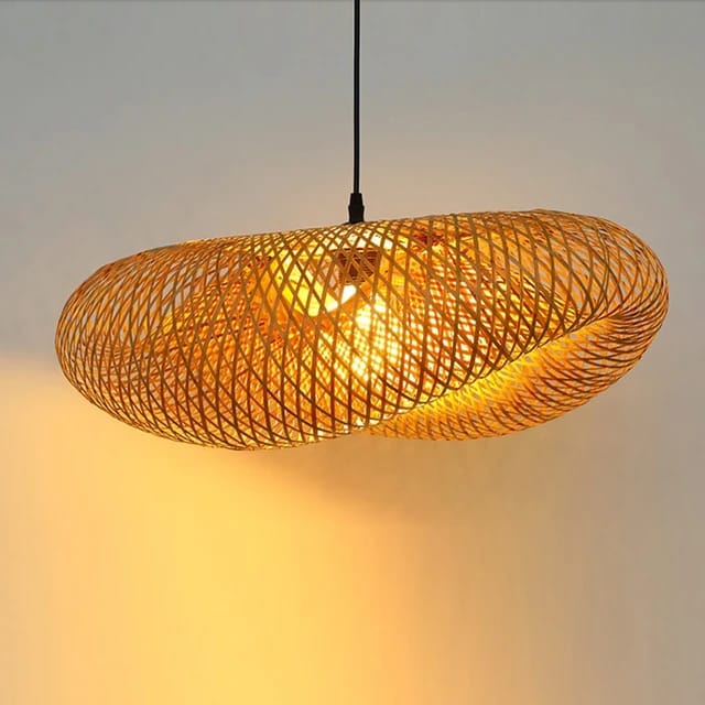 Handcrafted Rattan Pendant Light