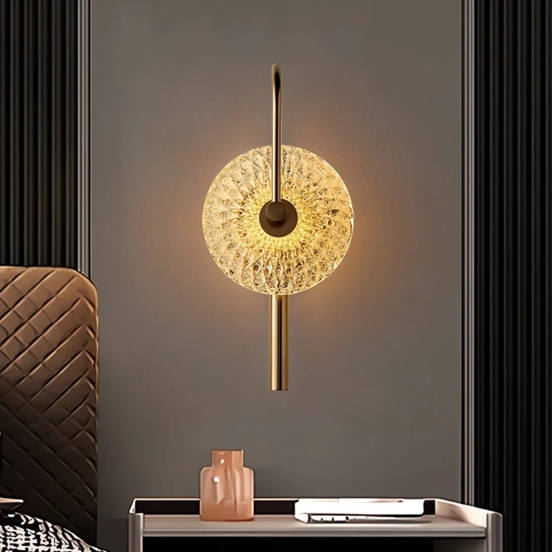 Aurea Crystal Wall Light