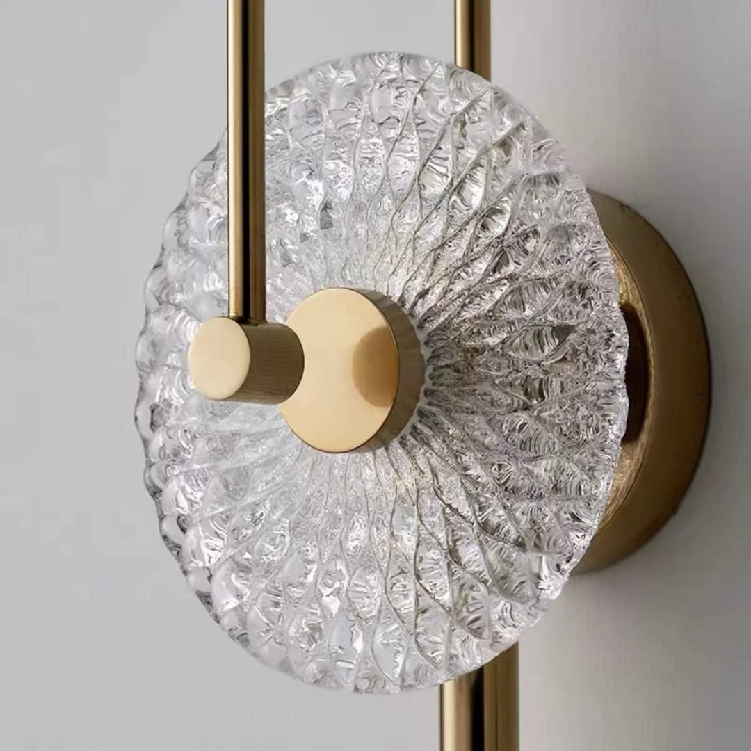 Aurea Crystal Wall Light