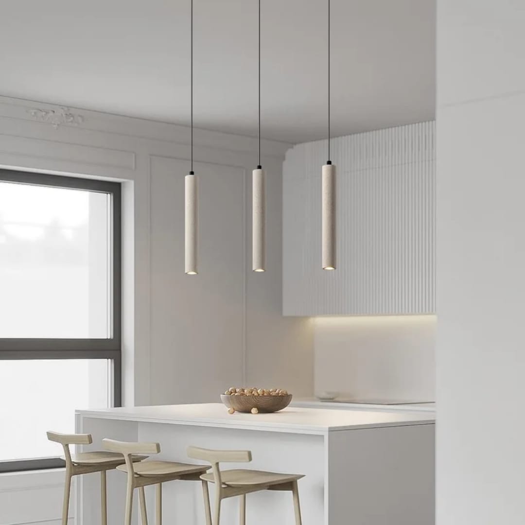 Cast Concrete Pendant Light