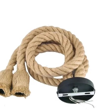 Hemp Rope Pendant Light