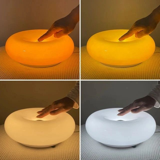 Luminous Touch LED Donut lamp
