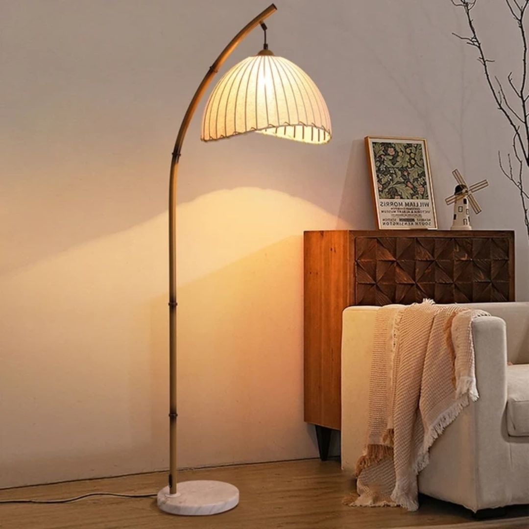 Arc Luxe Bamboo Floor Lamp