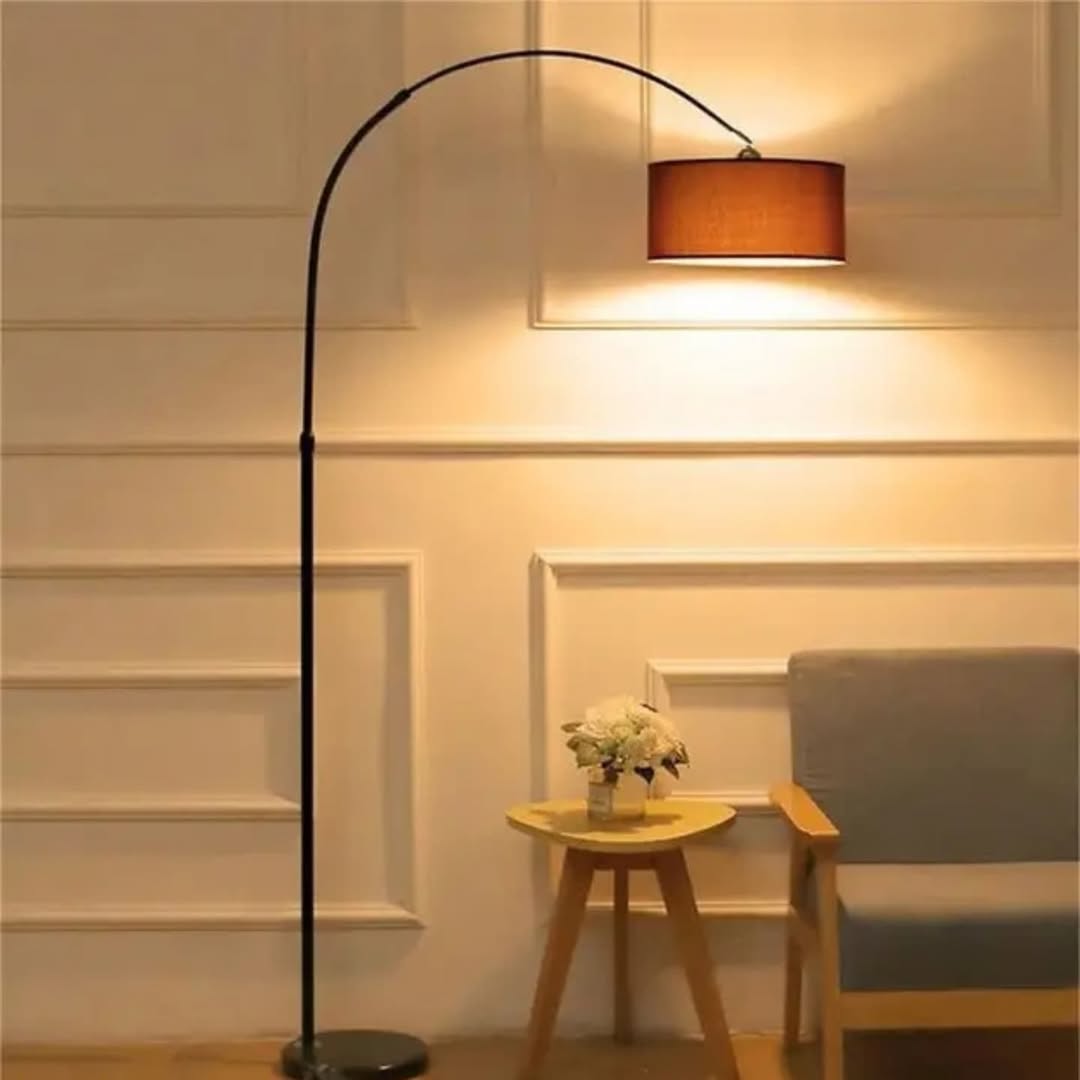 CozyGlow Arc Floor Lamp